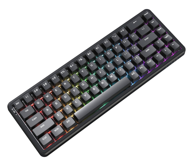 Ajazz AK680 MAX Magnetic Switch RGB czarna - 1536357 - zdjęcie 2